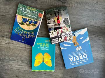 Set - Stock - Lotto di n.4 LIBRI x ragazzi
