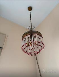 Lampadario vintage design italiano anni 60/70