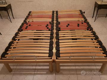 Letto ortopedico matrimoniale elettrico divisibile