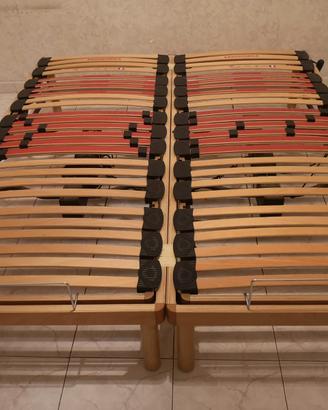 Letto ortopedico matrimoniale elettrico divisibile
