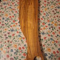 Tagliere nuovo  in legno per salumi 