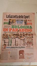 GAZZETTA DELLO SPORT VITTORIA BOLOGNA COPPA ITALIA