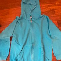 Felpa azzurra FRUIT OF THE LOOM 9-11y
