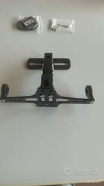 Portatarga moto/scooter/universale con luce targa 