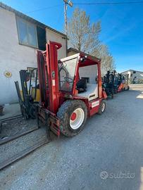 Muletto manitou' 2x4 diesel fuoristrada