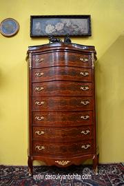 Cassettiera-settimino stile Luigi XV