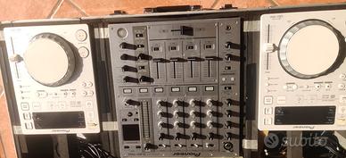 Cdj Pioneer 350 White+Mixer DJM 700 Pioneer+ Flyc.