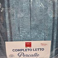 completo lenzuola matrimoniale 