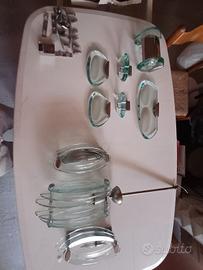 lampadario  stile Fontana Arte vintage 