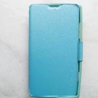 cover per Nokia Lumia 520 a libro azzurra