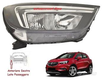 faro proiettore luce diurna led opel mokka x 2016-