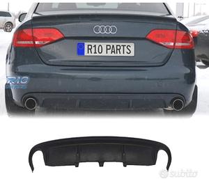 DIFFUSORE PER AUDI A4 B8 07-11 LOOK RS O---O