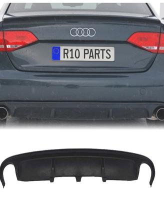 DIFFUSORE PER AUDI A4 B8 07-11 LOOK RS O---O
