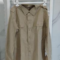 camicia maniche lunghe esercito vintage 