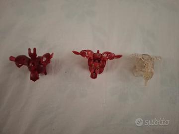 bakugan set di 3 pezzi