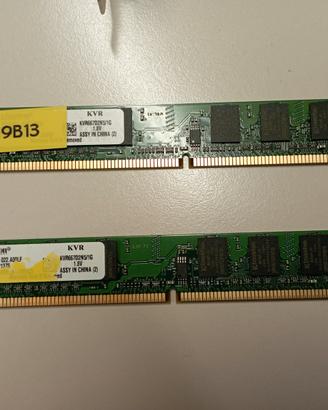 1GB Ram Scheda di memoria Kingston KVR667D2N5/1G