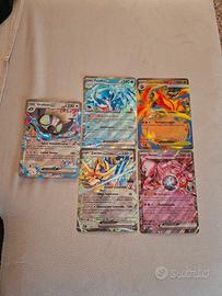 Set 5 carte Pokemon JUMBO