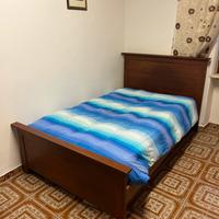 Letto 1 piazza e mezzo, struttura 220x140