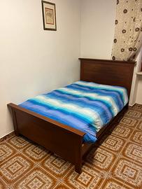 Letto 1 piazza e mezzo, struttura 220x140