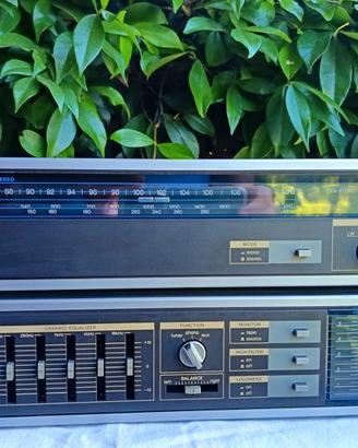 Ampli Sanyo JA300+Tuner Sanyo JT300 vintage (1982)