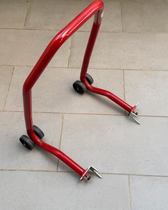 Cavalletto moto posteriore
