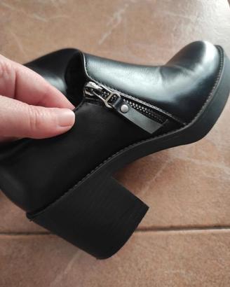 Scarpe con tacco largo