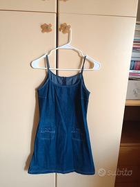 Vestito di Jeans Blu
