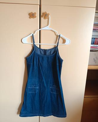 Vestito di Jeans Blu