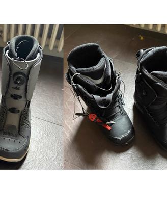 2 scarponi snowboard 43 Burton Ruler+ThirtyTwo BOA