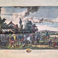 Jean Moyreau - L'Arrivee des Chasseurs. [1735].