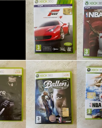 Giochi vari per XBOX 360
