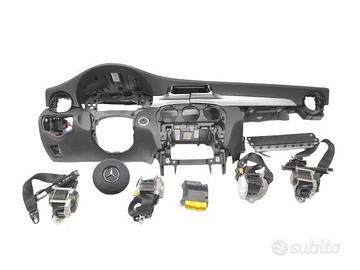 Mercedes classe C 2017 w205 Kit airbag COMPLETO