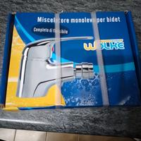 Miscelatore monoleva per bidet Wolke, completo di
