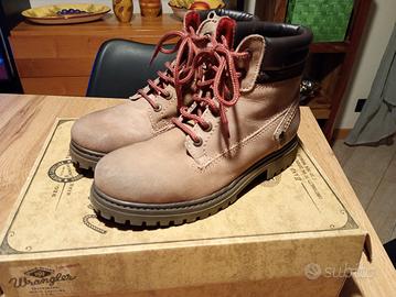 scarponcini Wrangler 37 in tutta pelle Abbigliamento e Accessori In vendita a Ferrara