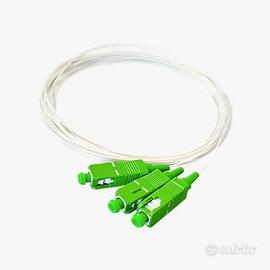 Pigtail SC/APC semi-bretella ottica 2m pz 4