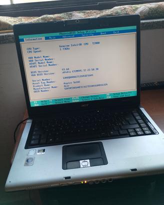 notebook Acer Aspire 5610z ricambi