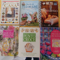 Libri fai da te cucito ricamo punto croce