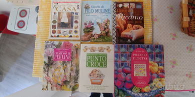 Libri fai da te cucito ricamo punto croce