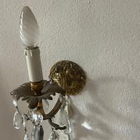 Set di Applique classico vintage epoca goccia muro