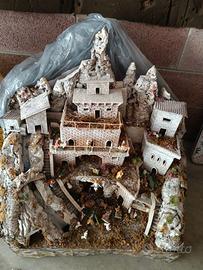 Presepe fatto a mano 