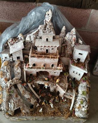 Presepe fatto a mano 