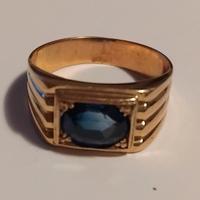 anello d'oro uomo 18kt