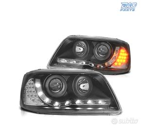 FARI VOLKSWAGEN VW T5 03-09 LUCE DIURNA A LED FOND