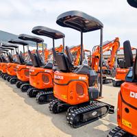 Miniescavatore DELEKS 10 qli motore KUBOTA e joyst