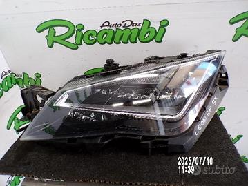 FARO ANTERIORE SINISTRO FULL LED LEON 5F 2018