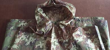 poncho-telo militare impermeabile 