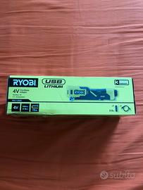Gonfiatore a batteria 4V usb Ryobi