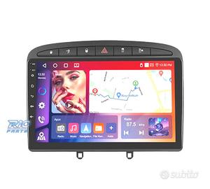 RADIO GPS 9'' ANDROID 13 PEUGEOT 308 / 408 07-15 4