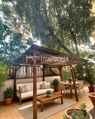TRILOCALE RISTRUTTURATO CON GIARDINO POSTO AUTO EN