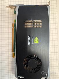 Nvidia quadro FX1800 768Mb